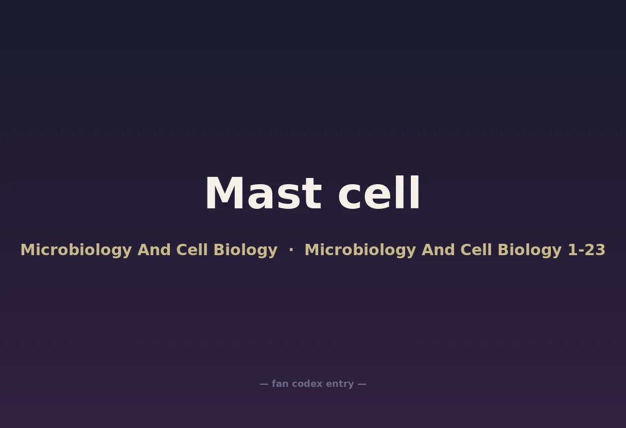 Mast cell