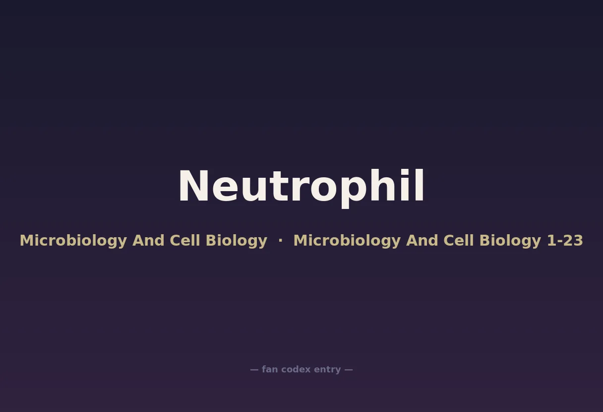 Neutrophil